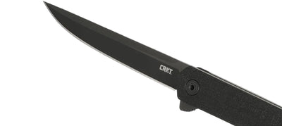 CRKT 7097K CEO Flipper Knife 3.35" Black Blade, Handles - NORTH RIVER OUTDOORS