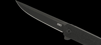 CRKT 7097K CEO Flipper Knife 3.35" Black Blade, Handles - NORTH RIVER OUTDOORS
