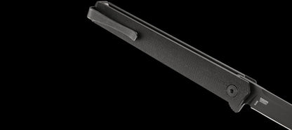 CRKT 7097K CEO Flipper Knife 3.35" Black Blade, Handles - NORTH RIVER OUTDOORS