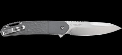 CRKT Bona Fide Linerlock Silver D2 Field Strip Folding Knife - NORTH RIVER OUTDOORS