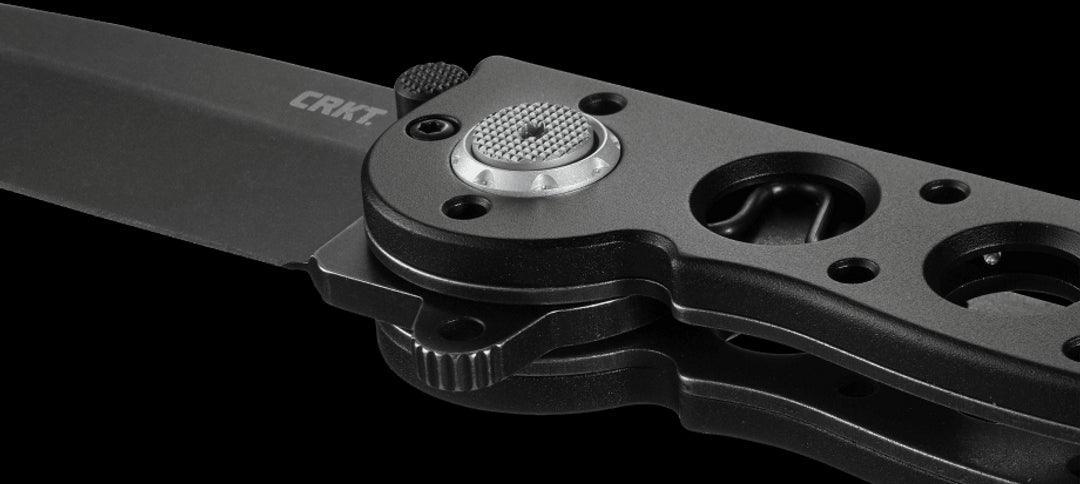 CRKT M16-02DB Kit Carson Assisted Deadbolt Lock Flipper Knife 3.12" D2 - NORTH RIVER OUTDOORS