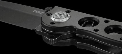 CRKT M16-02DB Kit Carson Assisted Deadbolt Lock Flipper Knife 3.12" D2 - NORTH RIVER OUTDOORS