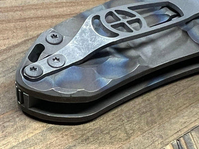 Curtiss F3 Large Slicer Flipper PM-Mill Handles SW MagnaCut Blasted Ti HW (USA) - NORTH RIVER OUTDOORS