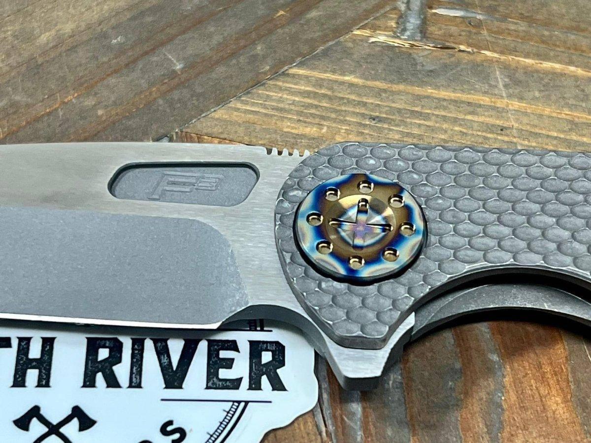 Curtiss F3 Large Spanto Flipper MagnaCut Stonewash SPM-Mill Two Tone Torched (USA) - NORTH RIVER OUTDOORS