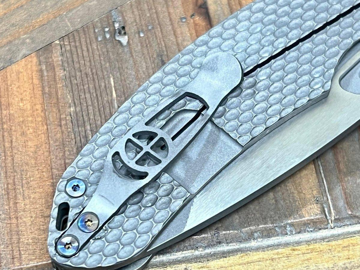 Curtiss F3 Large Spanto Flipper MagnaCut Stonewash SPM-Mill Two Tone Torched (USA) - NORTH RIVER OUTDOORS