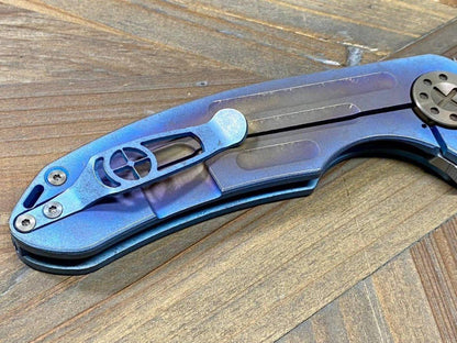 Curtiss F3 Large Spanto Flipper Slim MagnaCut Stonewash Ball Mill Ombre Bronze (USA) - NORTH RIVER OUTDOORS