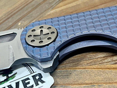 Curtiss F3 Large Wharny Flipper MagnaCut Stonewash Frag-Mill Titanium Bronze (USA) - NORTH RIVER OUTDOORS