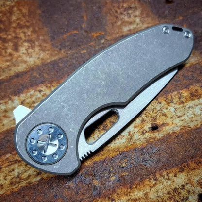 Curtiss F3 Medium Flipper Knife 3.25" CTS-XHP Wharncliffe - F3 Medium WH/FL - NORTH RIVER OUTDOORS