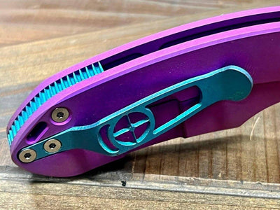 Curtiss F3 Medium Spanto Non Flipper MagnaCut Ti Hardware "The Joker" (USA) - NORTH RIVER OUTDOORS