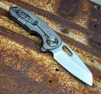 Curtiss Knives F3 Medium CTS-XHP Wharncliffe Non-Flipper Slim Folder WH/NF - NORTH RIVER OUTDOORS