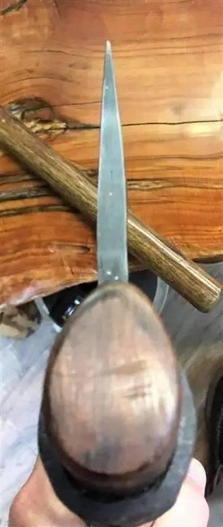 Throwing Tomahawk (Brass Inlay) with Leather Collar - NORTH RIVER OUTDOORS