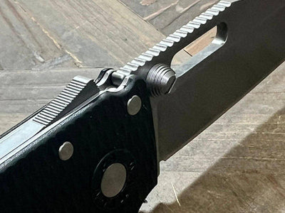 Andrew Demko AD20.5 Shark Lock 205F22 Block Folding Knife AUS-10A Sheepsfoot - NORTH RIVER OUTDOORS