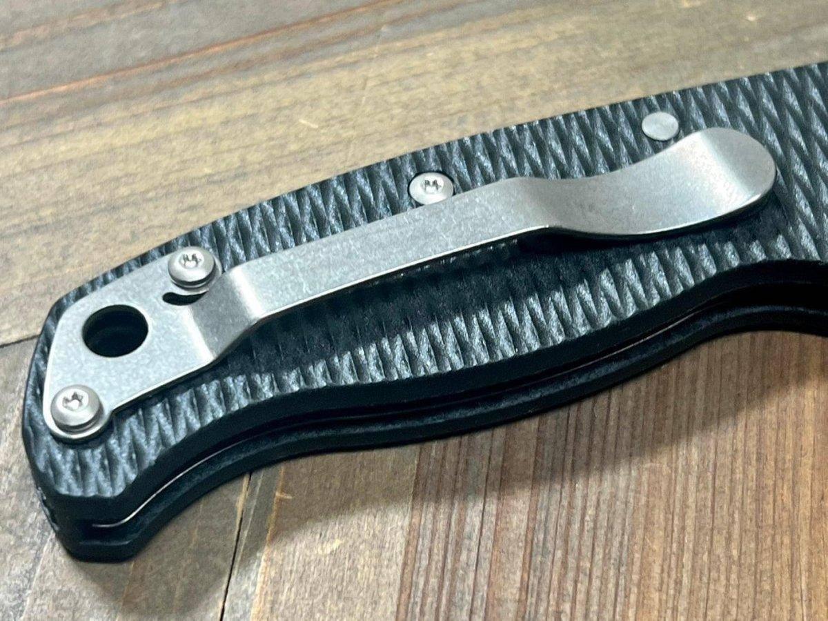 Andrew Demko AD20.5 Shark Lock 205F22 Block Folding Knife AUS-10A Sheepsfoot - NORTH RIVER OUTDOORS