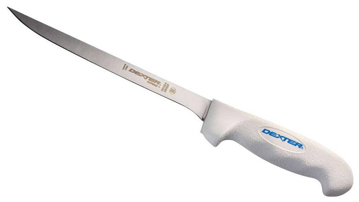 Dexter-Russell Softgrip 8in Narrow Fillet Knife with Sheath - NORTH RIVER OUTDOORS