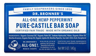 Dr. Bronner's Pure Castile Bar Soap 5 oz - NORTH RIVER OUTDOORS