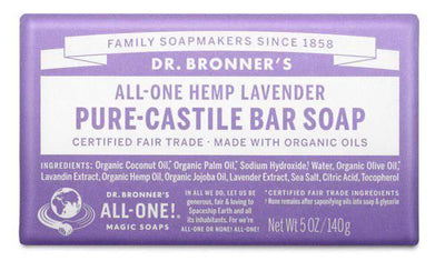 Dr. Bronner's Pure Castile Bar Soap 5 oz - NORTH RIVER OUTDOORS
