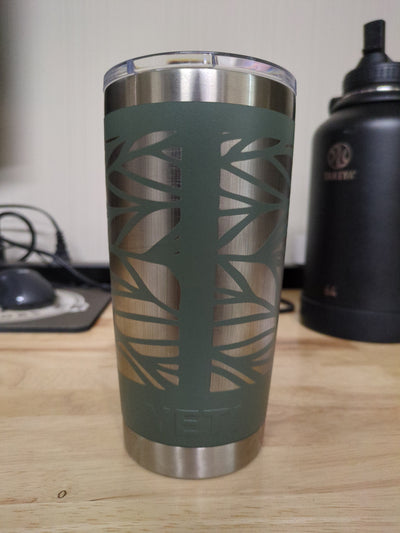 Custom Laser Engraving for Stainless Tumblers [Service]