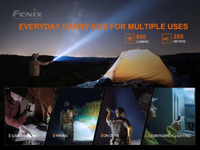 Fenix PD25R Rechargeable EDC Flashlight (USB-C 800 Lumen) - NORTH RIVER OUTDOORS