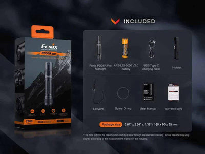 Fenix PD36R Pro 2800 Lumen Flashlight - NORTH RIVER OUTDOORS