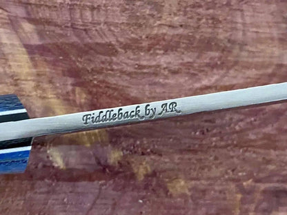 Fiddleback Forge Camp Muk Knife w/ Curly Ash Handles - NORTH RIVER OUTDOORS