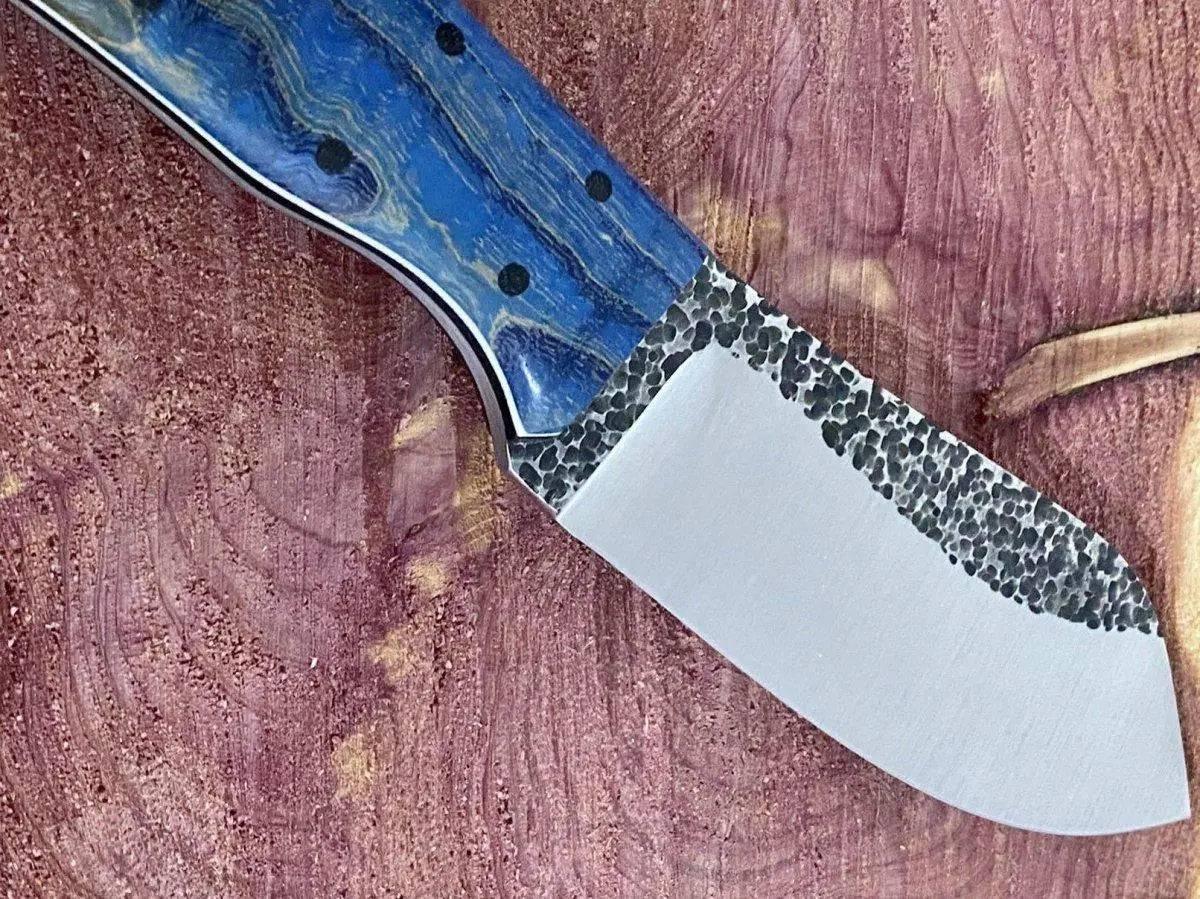 Fiddleback Forge Camp Muk Knife w/ Curly Ash Handles - NORTH RIVER OUTDOORS