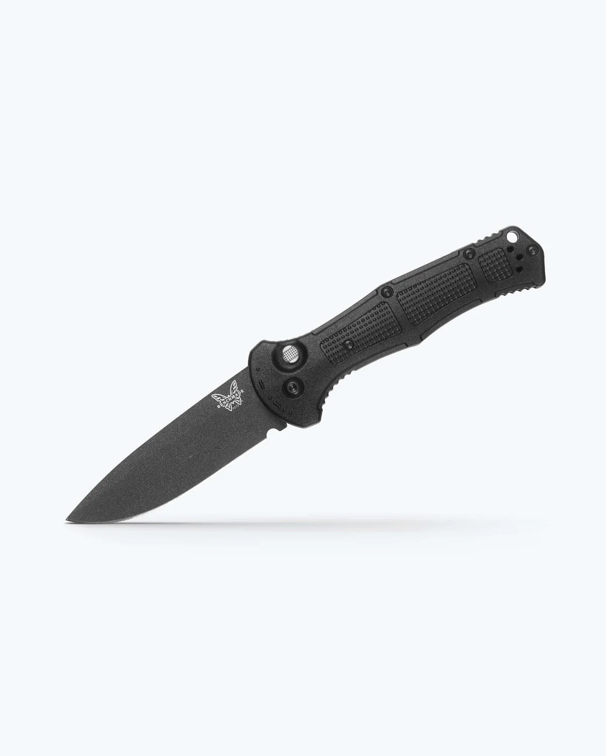 Benchmade 9070BK-02 Claymore Auto Folding Knife 3.6" CPM-154 Black Drop Point w/ Black Grivory Handles