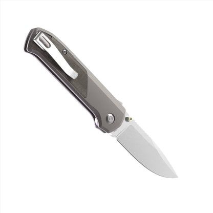 Flytanium Arcade Gunmetal Micarta Knife (Taiwan) - NORTH RIVER OUTDOORS