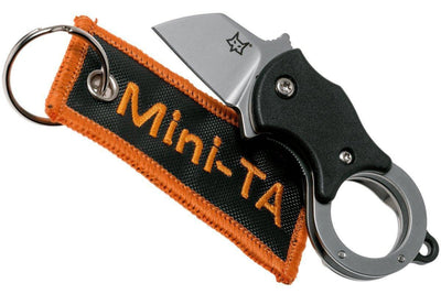 Fox 536 Mini-TA Folding Karambit Knife 1" Bead Blast Blade, - NORTH RIVER OUTDOORS