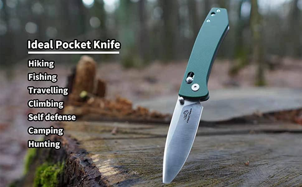 FreeTiger FT2103 Axis Lock Folding Knife D2 3.35" - NORTH RIVER OUTDOORS