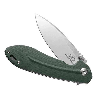 FreeTiger FT41 D2 G10 Flipper Ball Bearing Folding Pocket Knife - NORTH RIVER OUTDOORS