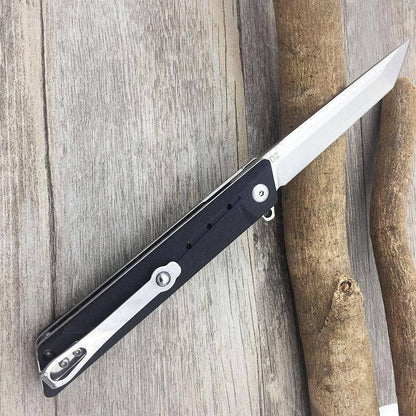 FreeTiger FT902 Flipper Folding Knife 3.54” D2 Blade G10 - NORTH RIVER OUTDOORS