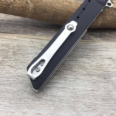 FreeTiger FT902 Flipper Folding Knife 3.54” D2 Blade G10 - NORTH RIVER OUTDOORS