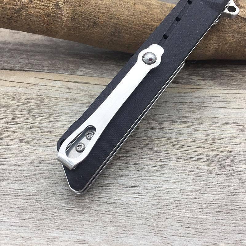 FreeTiger FT902 Flipper Folding Knife 3.54” D2 Blade G10 - NORTH RIVER OUTDOORS