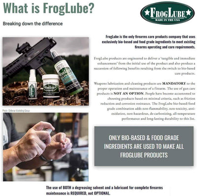 FrogLube 14966 Solvent Spray Cleaner 1 Oz Bottle (USA) - NORTH RIVER OUTDOORS