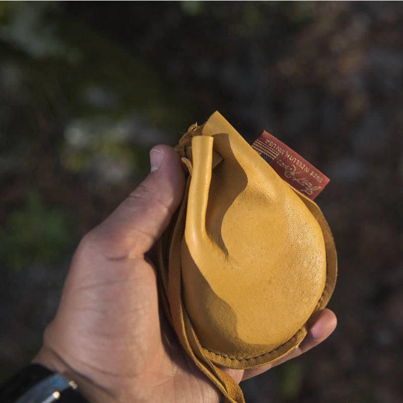 Frost River Buckskin Drawstring Pouch (USA) - NORTH RIVER OUTDOORS