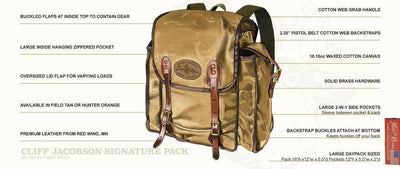 Frost River Cliff Jacobson Signature Pack (USA) - NORTH RIVER OUTDOORS
