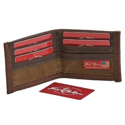 Frost River Leather Bi-Fold Wallet (USA) - NORTH RIVER OUTDOORS