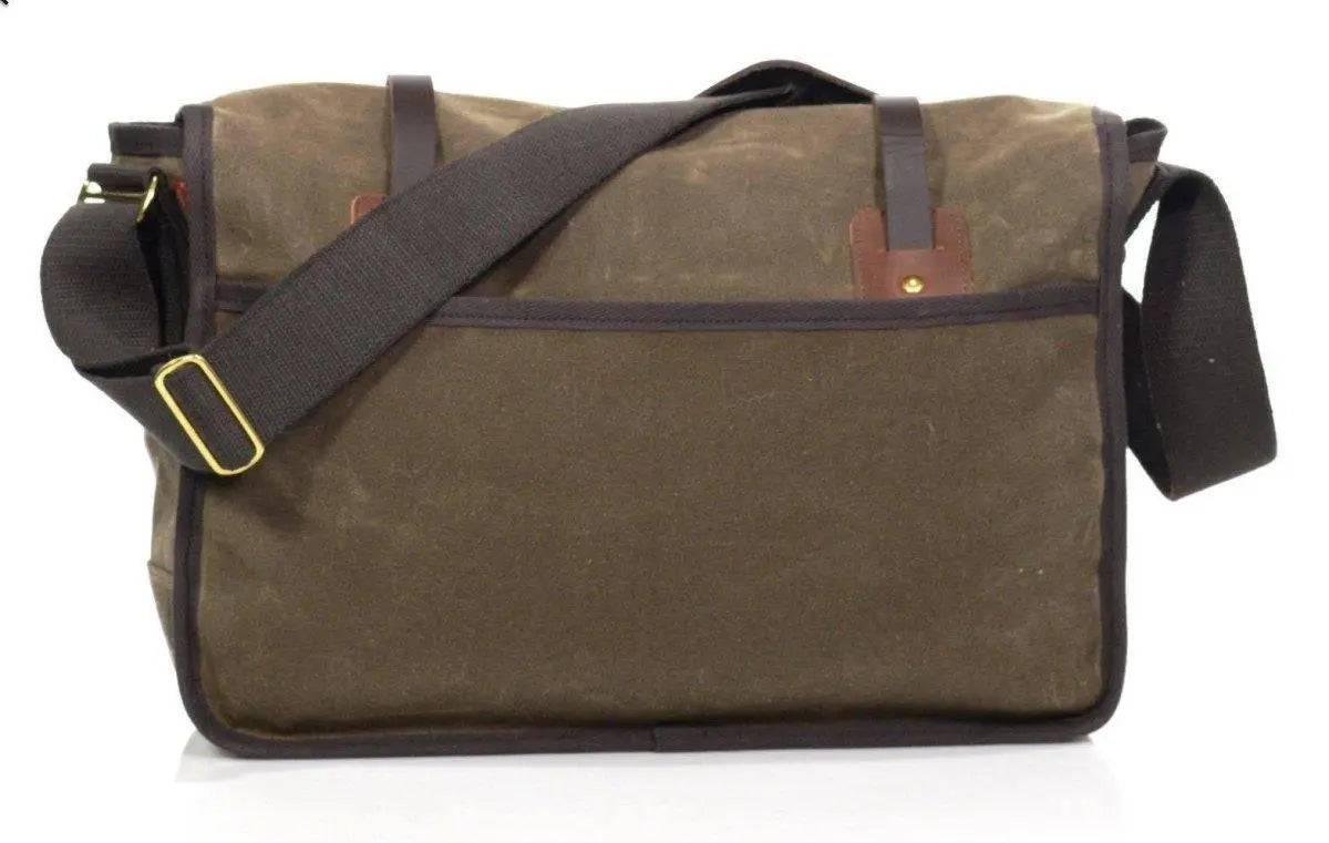 Frost River Vintage Messenger Bag (USA) - NORTH RIVER OUTDOORS