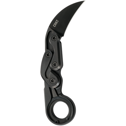 CRKT 4040 Kinematic Provoke Folding Karambit 2.41" D2 Black Plain Blade Aluminum Handles
