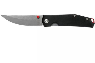 GiantMouse ACE Clyde Folding Knife 3" N690 Satin Blade, Black Aluminum Handles - NORTH RIVER OUTDOORS