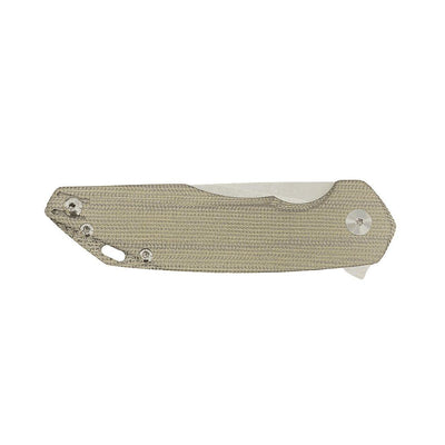 GiantMouse ACE Corta	Green Canvas Folding Knife - NORTH RIVER OUTDOORS