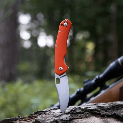 GiantMouse ACE Jutland Orange G10 Folding Knife - NORTH RIVER OUTDOORS