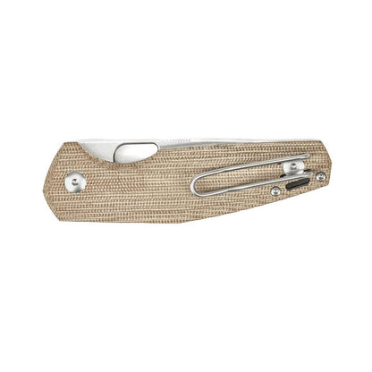 GiantMouse ACE Nimbus V2 Natural Canvas Folding Knife - NORTH RIVER OUTDOORS