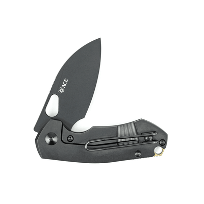GiantMouse ACE Riv Ti Blackout Titanium Folding Knife - NORTH RIVER OUTDOORS