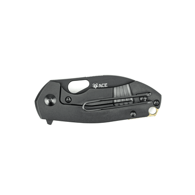 GiantMouse ACE Riv Ti Blackout Titanium Folding Knife - NORTH RIVER OUTDOORS
