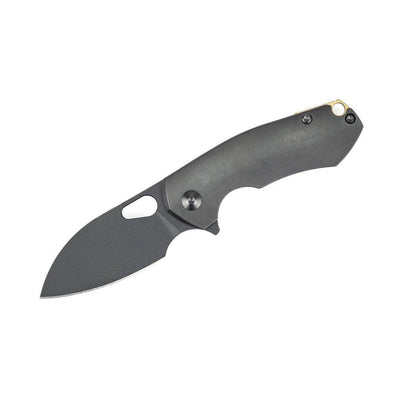 GiantMouse ACE Riv Ti Blackout Titanium Folding Knife - NORTH RIVER OUTDOORS