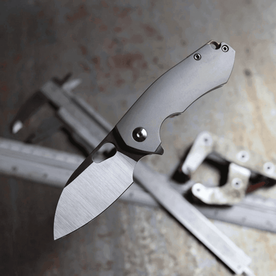 GiantMouse ACE Riv Ti Framelock Titanium Folding Knife - NORTH RIVER OUTDOORS