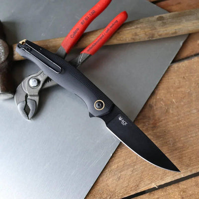 GiantMouse ACE Sonoma V2 Blackout Folding Knife - NORTH RIVER OUTDOORS