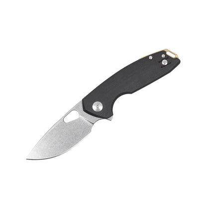 GiantMouse ACE Tribeca Flipper Knife 2.875" MagnaCut Stonewashed Drop Point Black G10 (Italy) - NORTH RIVER OUTDOORS