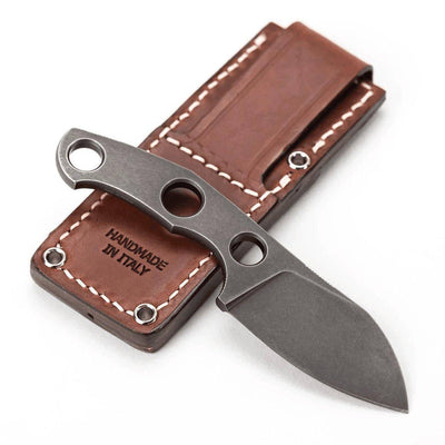 GiantMouse GMF1-F Fixed Blade (Dark PVD Stonewash) - NORTH RIVER OUTDOORS
